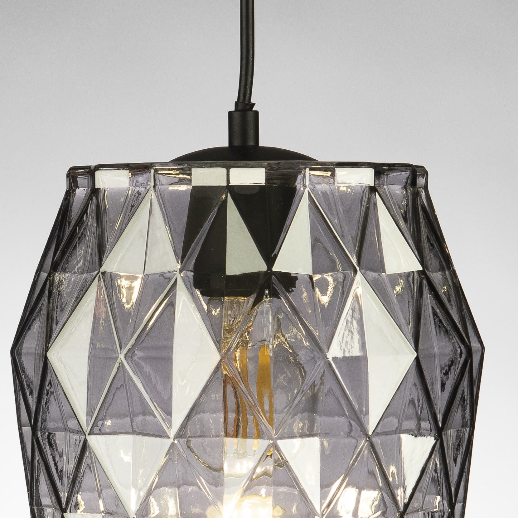 Krustallos '273' Smoke Pendant Lamp