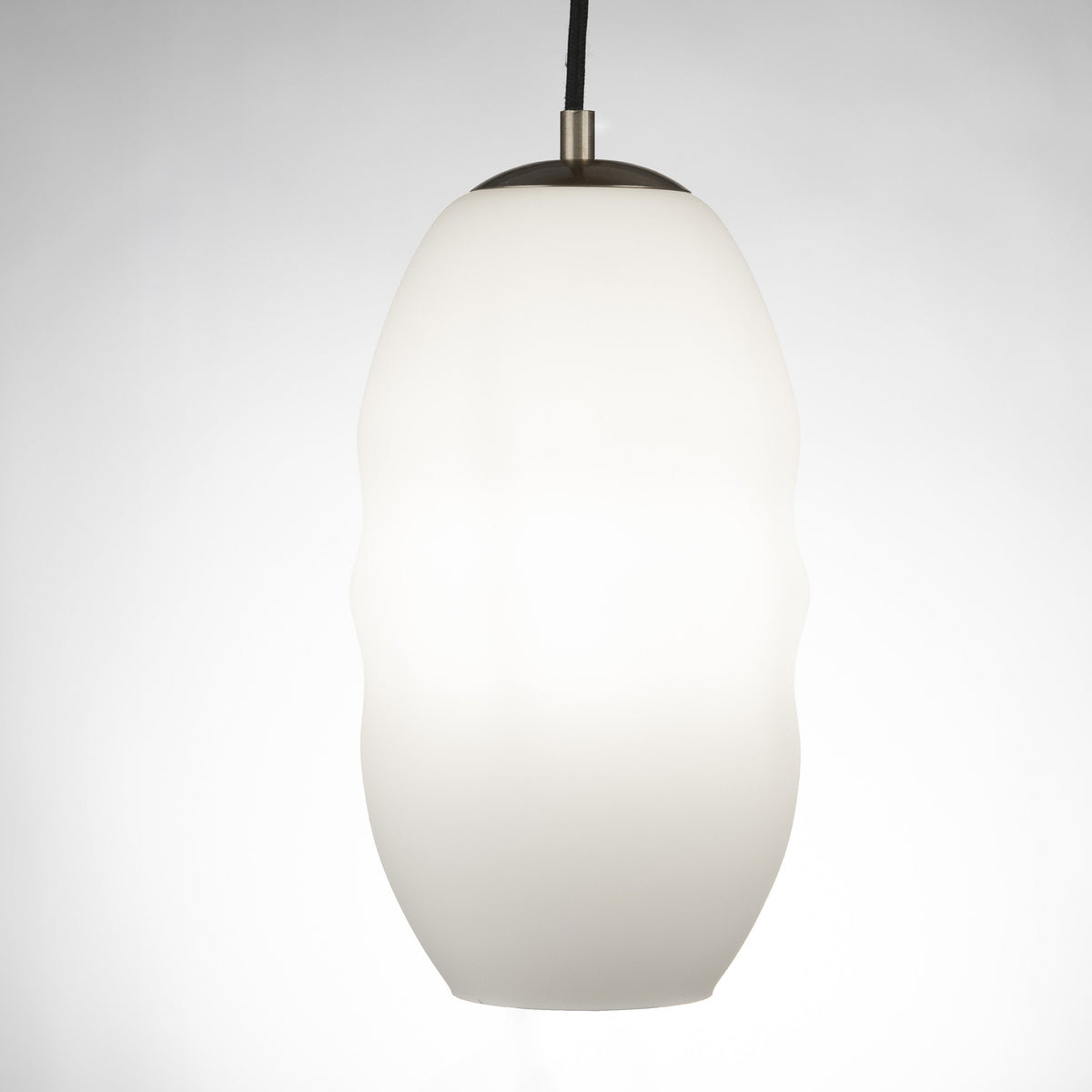 Pepe Matte-white Glass Pendant