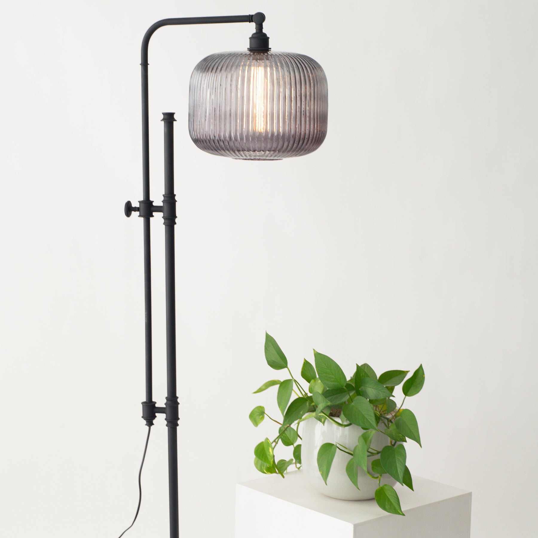 James Articulating Vintage Floor Lamp