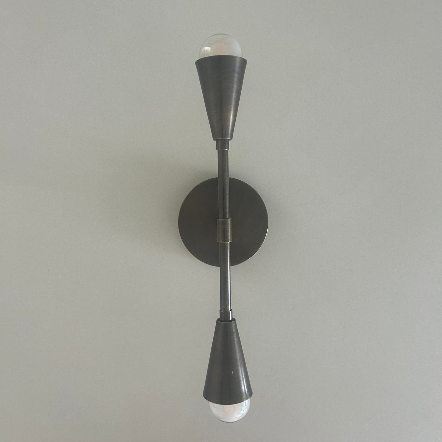 Juno Twin Cone Wall Lamp