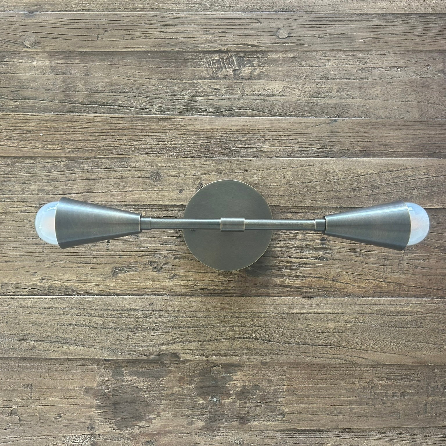 Juno Twin Cone Wall Lamp
