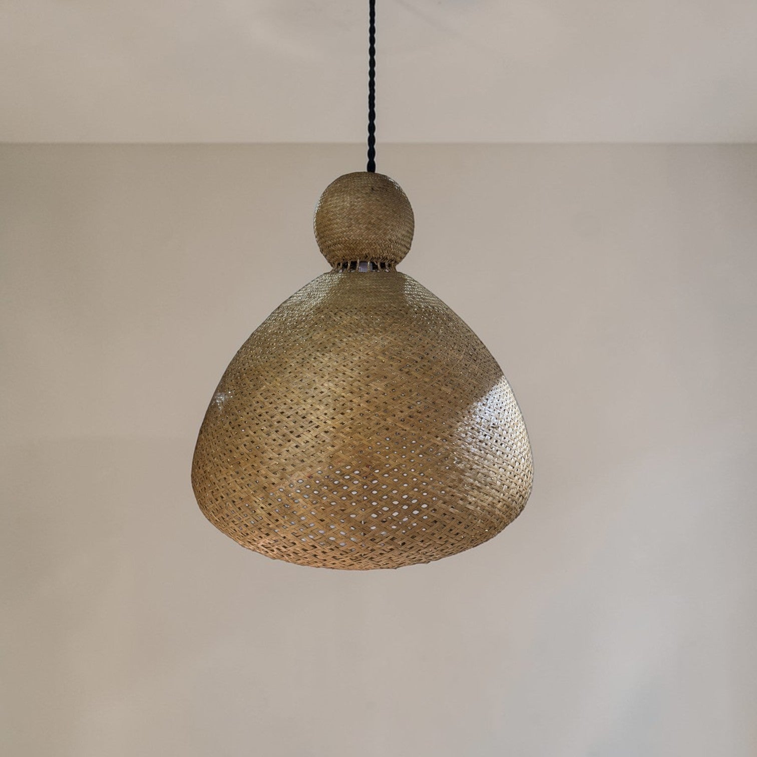 Kacia Rattan Hanging Lamp