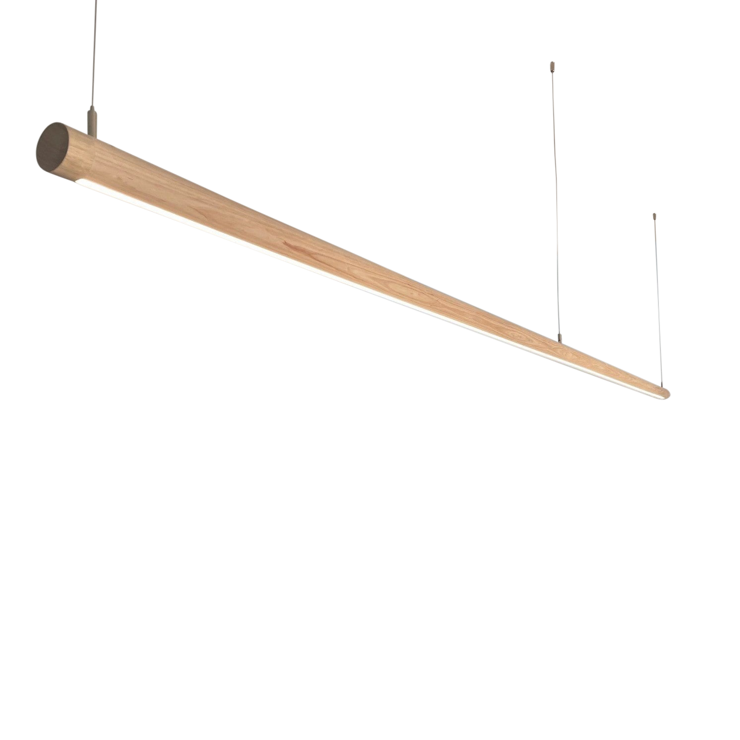 Simpson Australian Timber Linear LED Pendant Lamp - Natural Finish