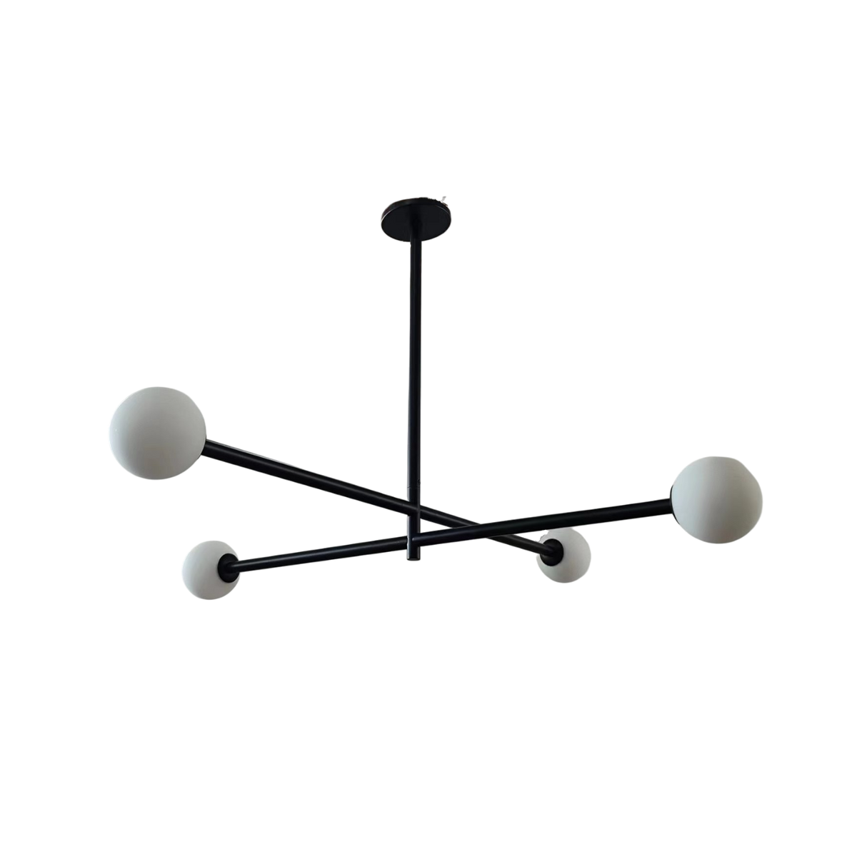 Lachlan 4 Lamp Brass Pendant Chandelier