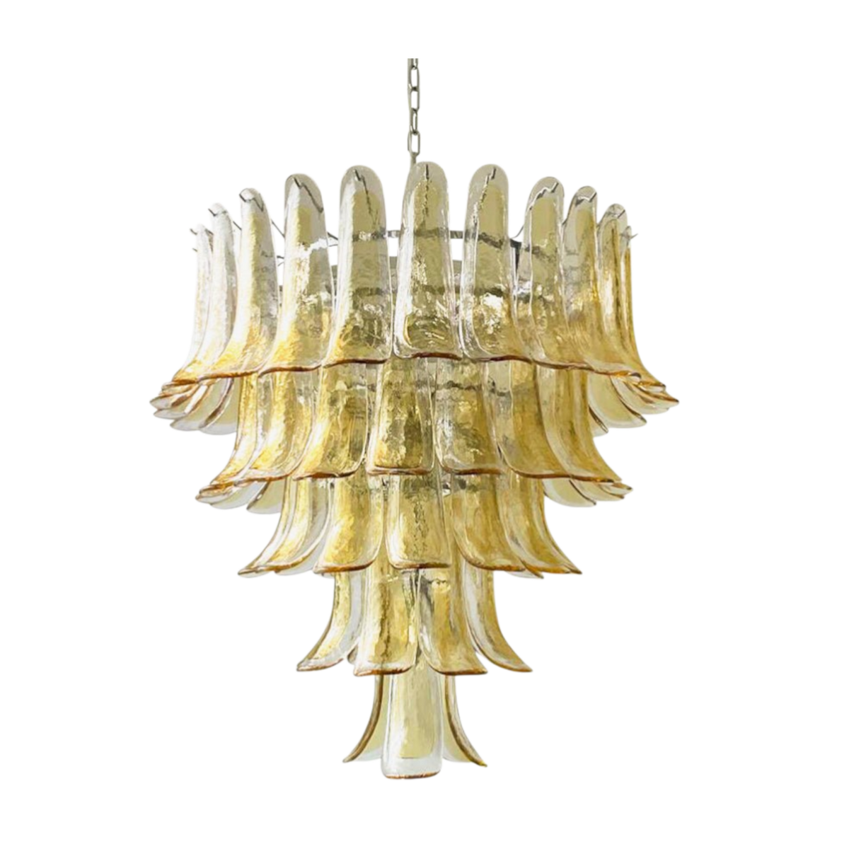 Lauretta Murano Glass Petals Chandelier