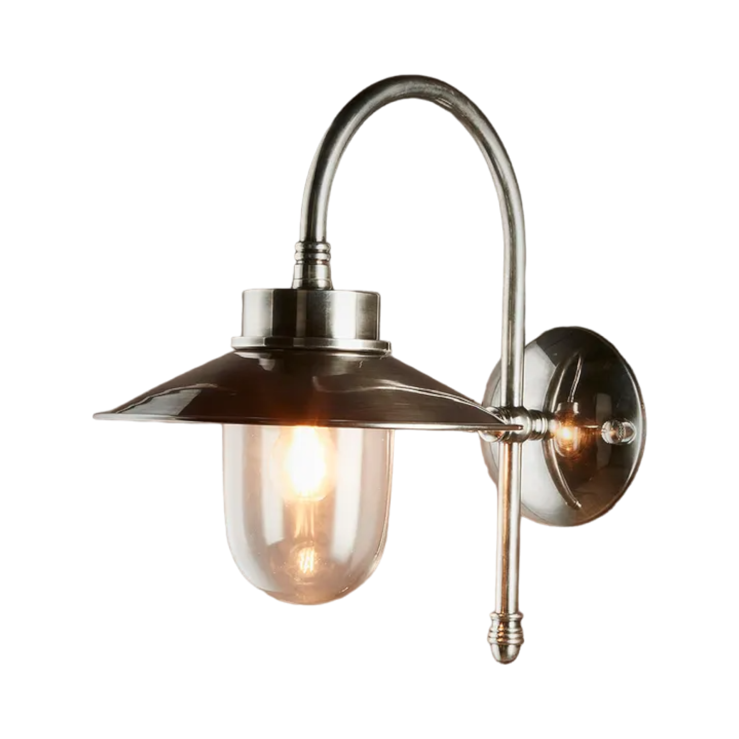 Legacy Outdoor Wall Light Antique Silver