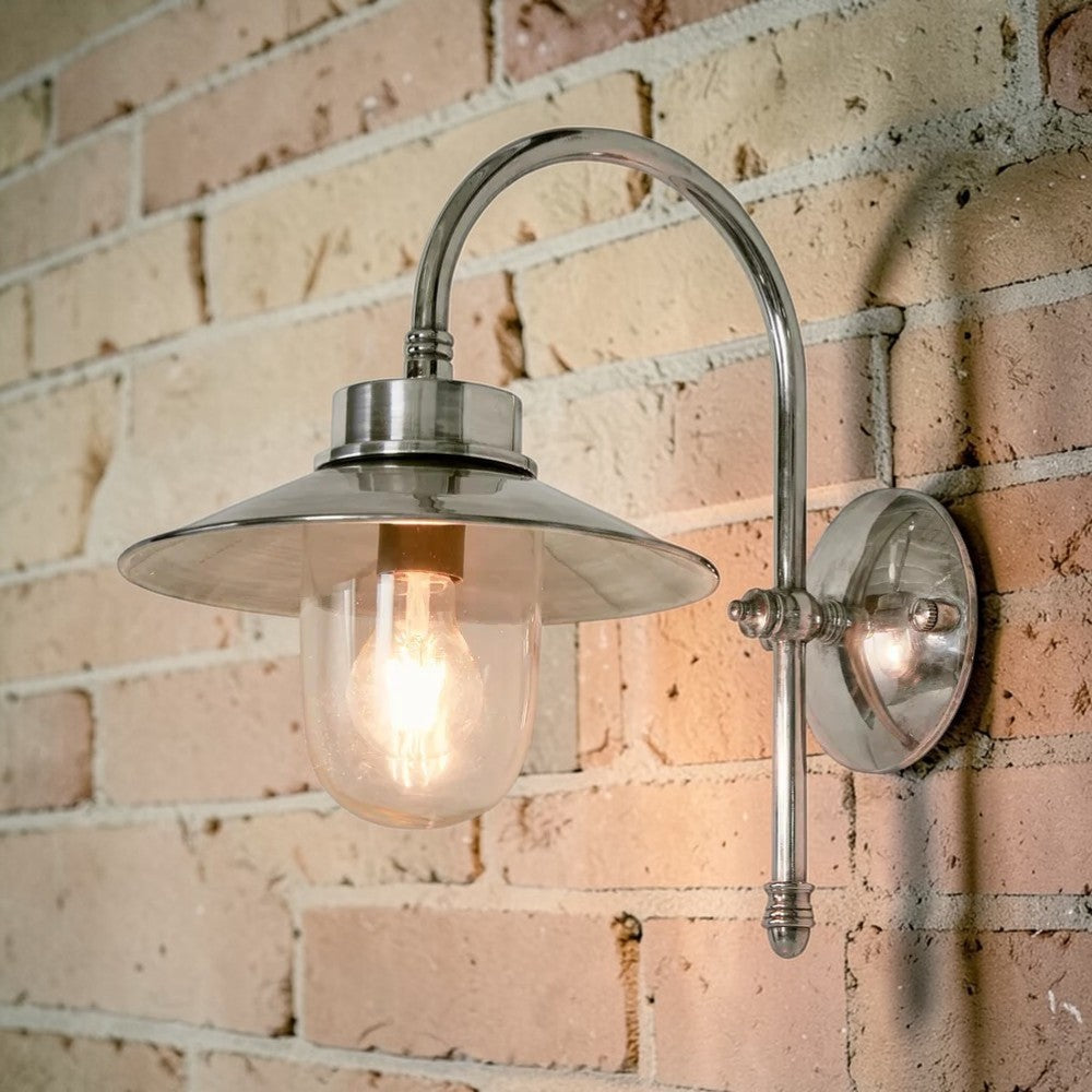 Legacy Outdoor Wall Light Antique Silver