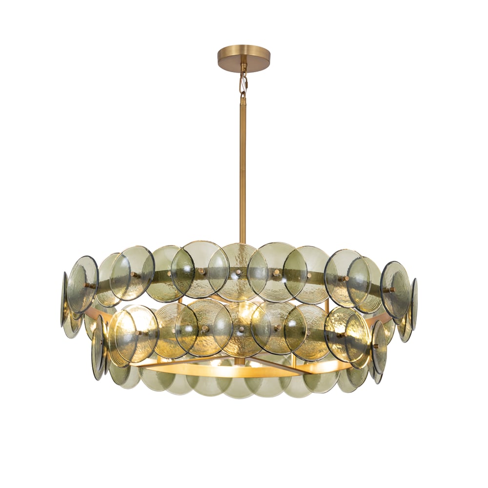 Idalia Murano Loren Chandelier - Medium