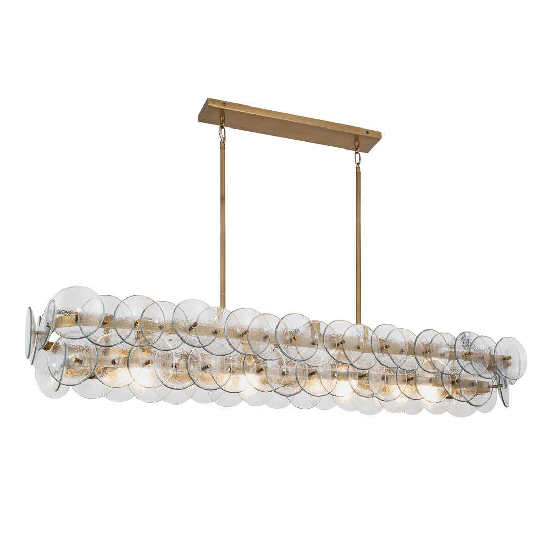 Serafina Murano Linear Chandelier