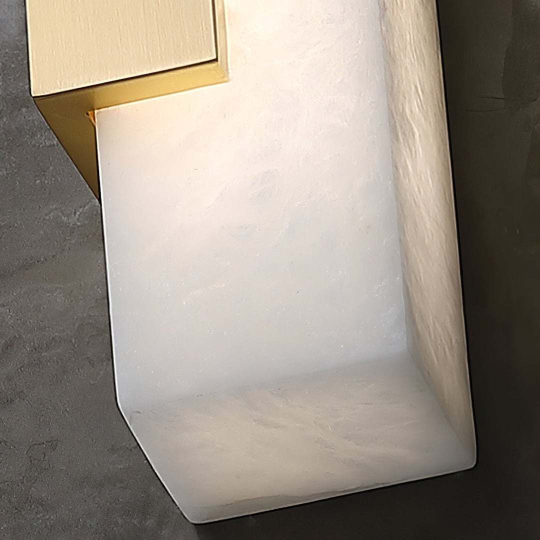 Celora Alabaster Wall Sconce - Long
