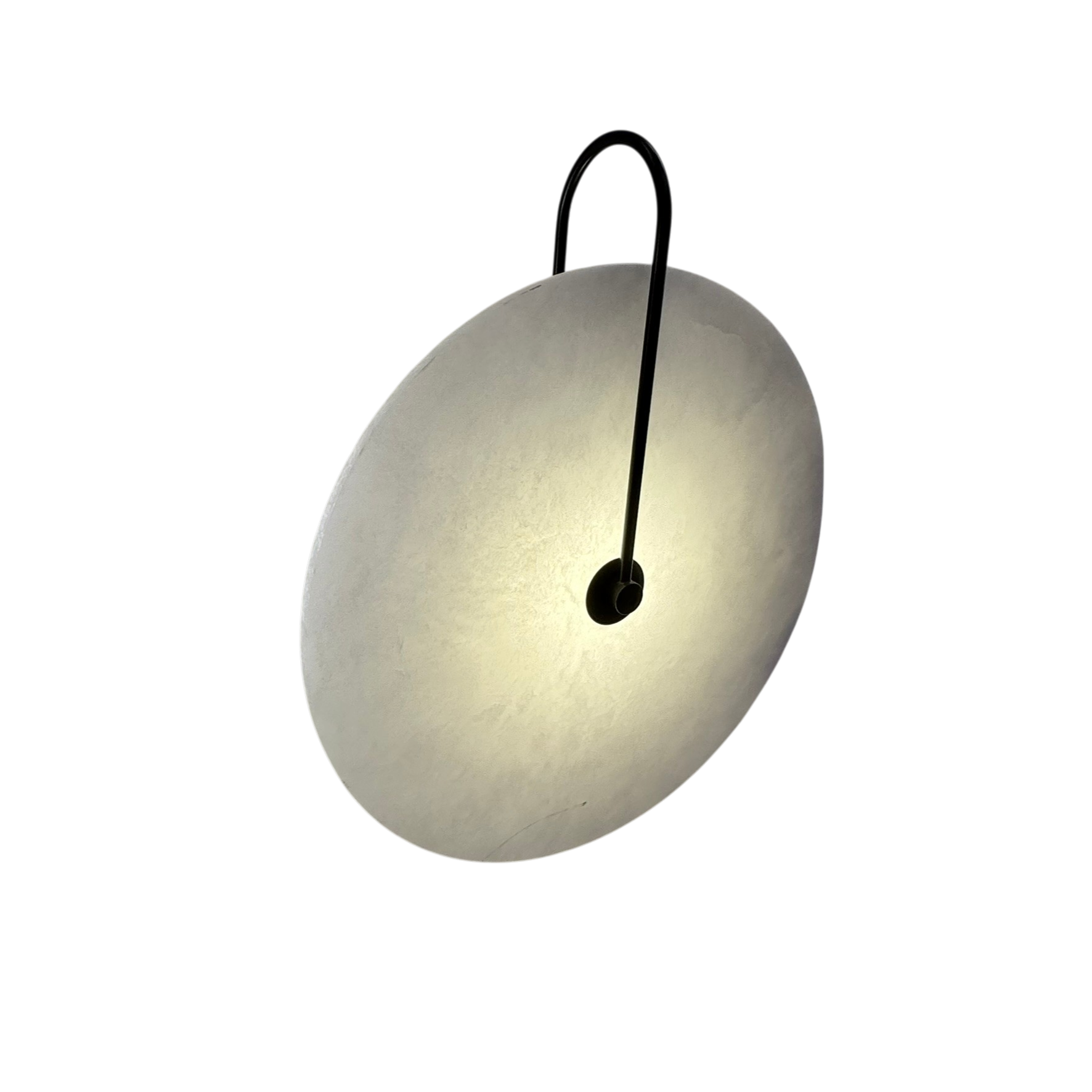 Lumio Alabaster LED Plug-In Wall Lamp - Medium
