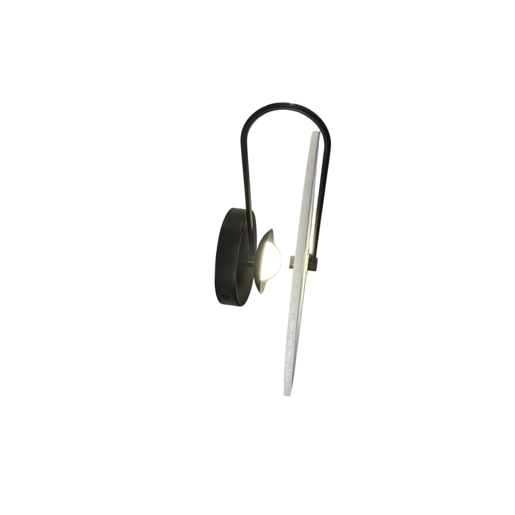 Lumio Alabaster LED Plug-In Wall Lamp - Medium
