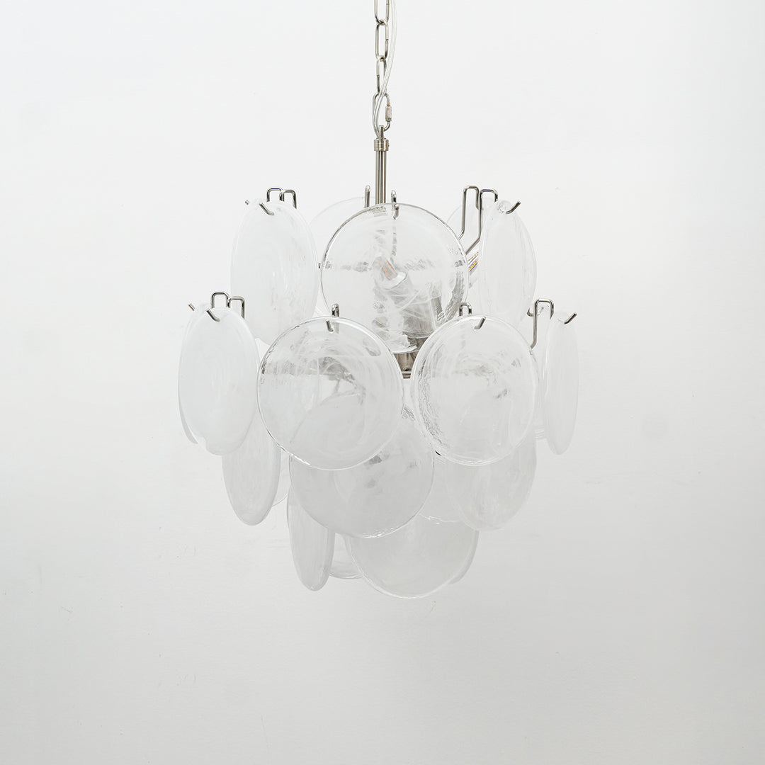 Lyla Jane Disc Murano Chandelier