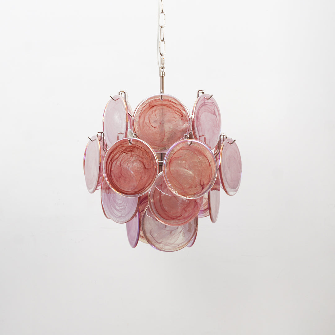 Lyla Jane Disc Murano Chandelier