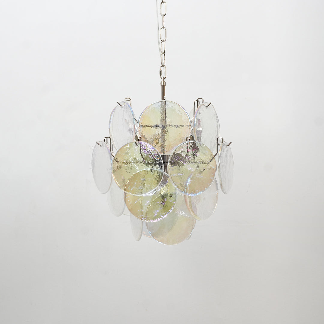 Lyla Jane Disc Murano Chandelier