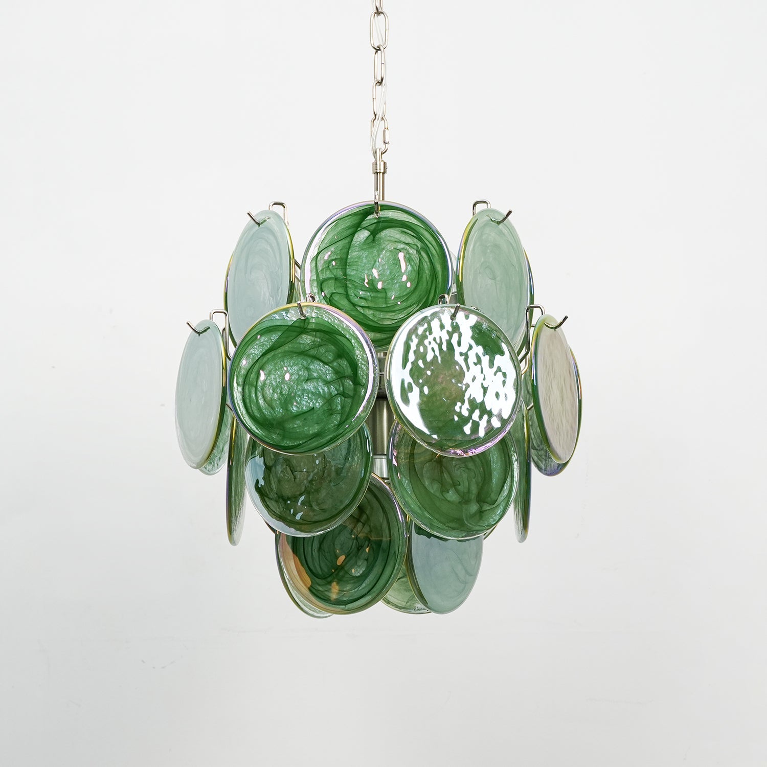 Lyla Jane Disc Murano Chandelier