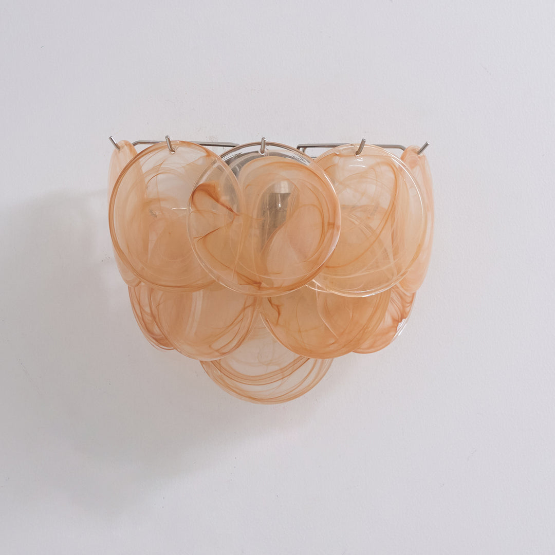 Lyla Jane Disc Murano Wall Lamp