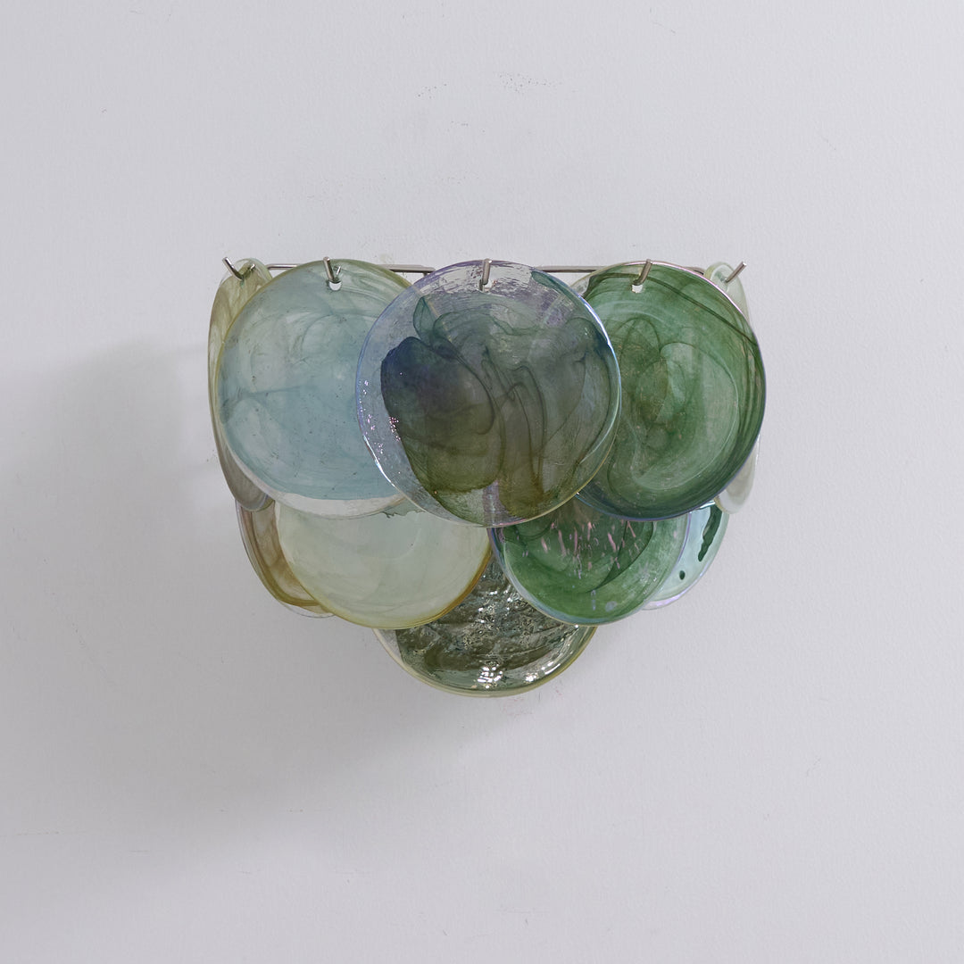 Lyla Jane Disc Murano Wall Lamp