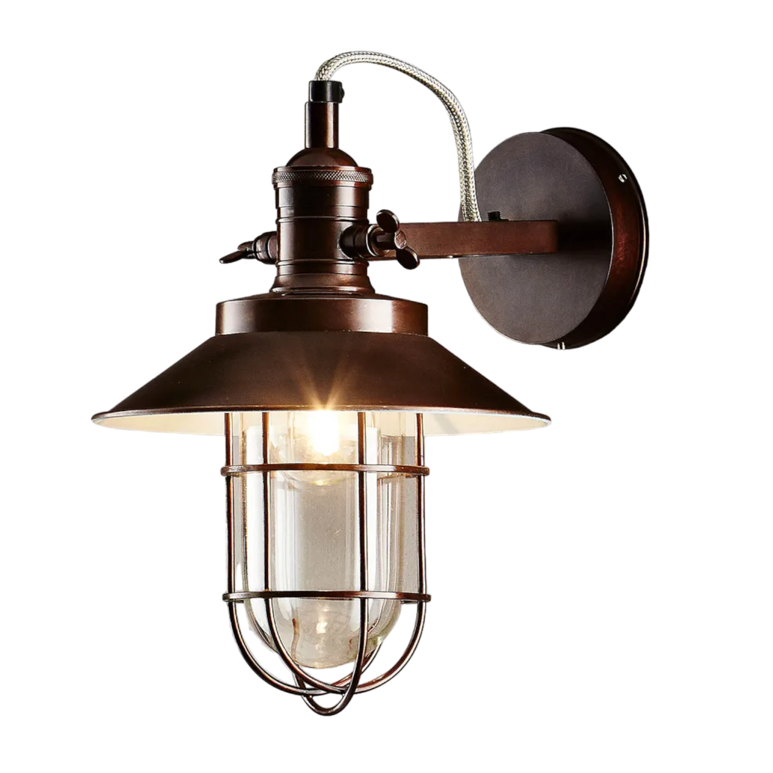 Maine Wall Light Bronze