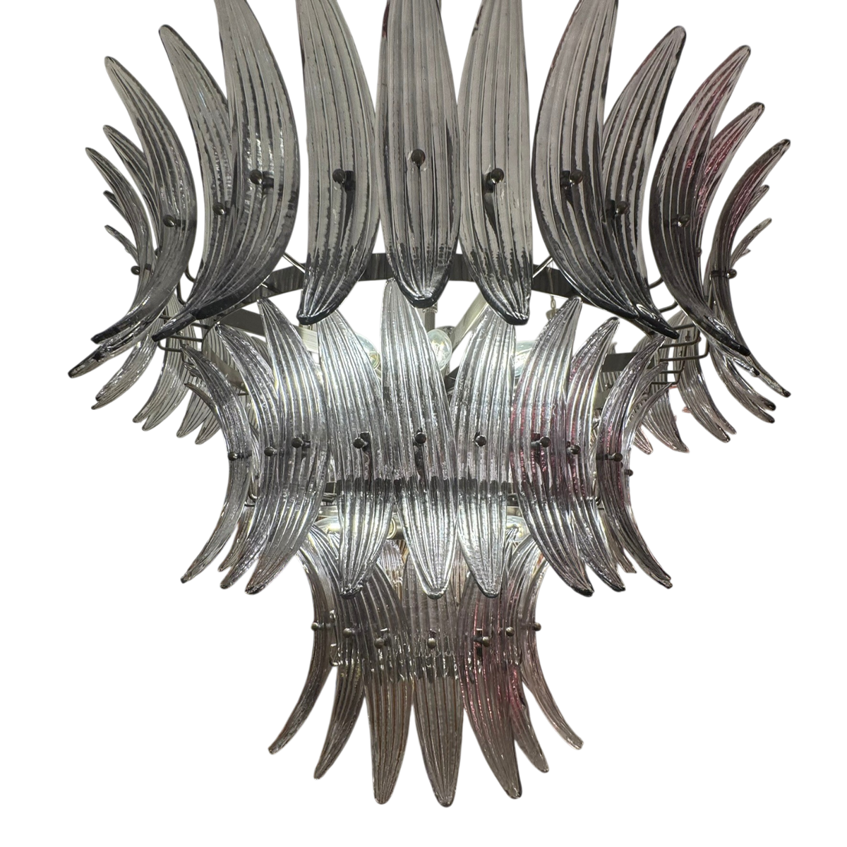 Marta Murano Palmette Chandelier 3 layer