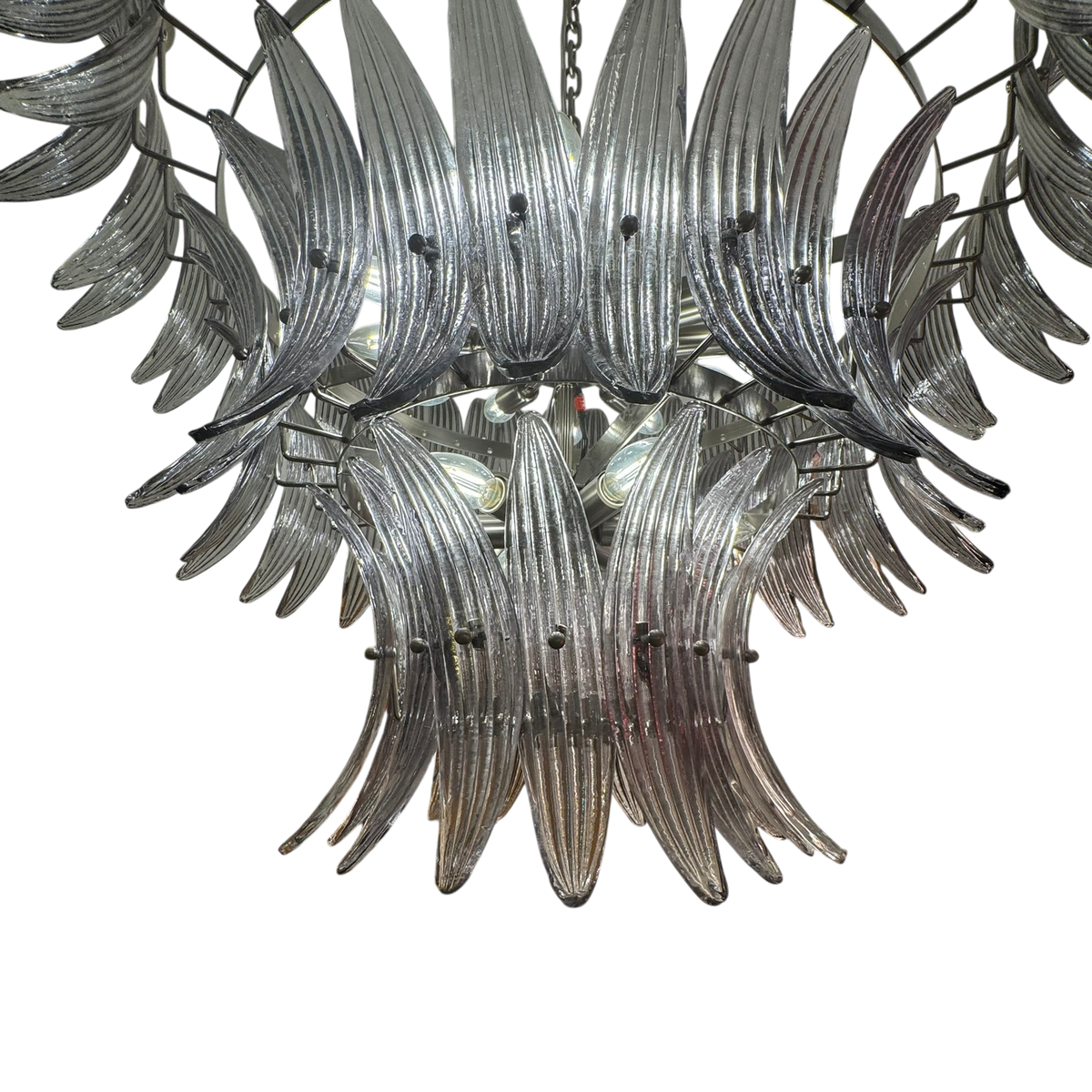 Marta Murano Palmette Chandelier 3 layer