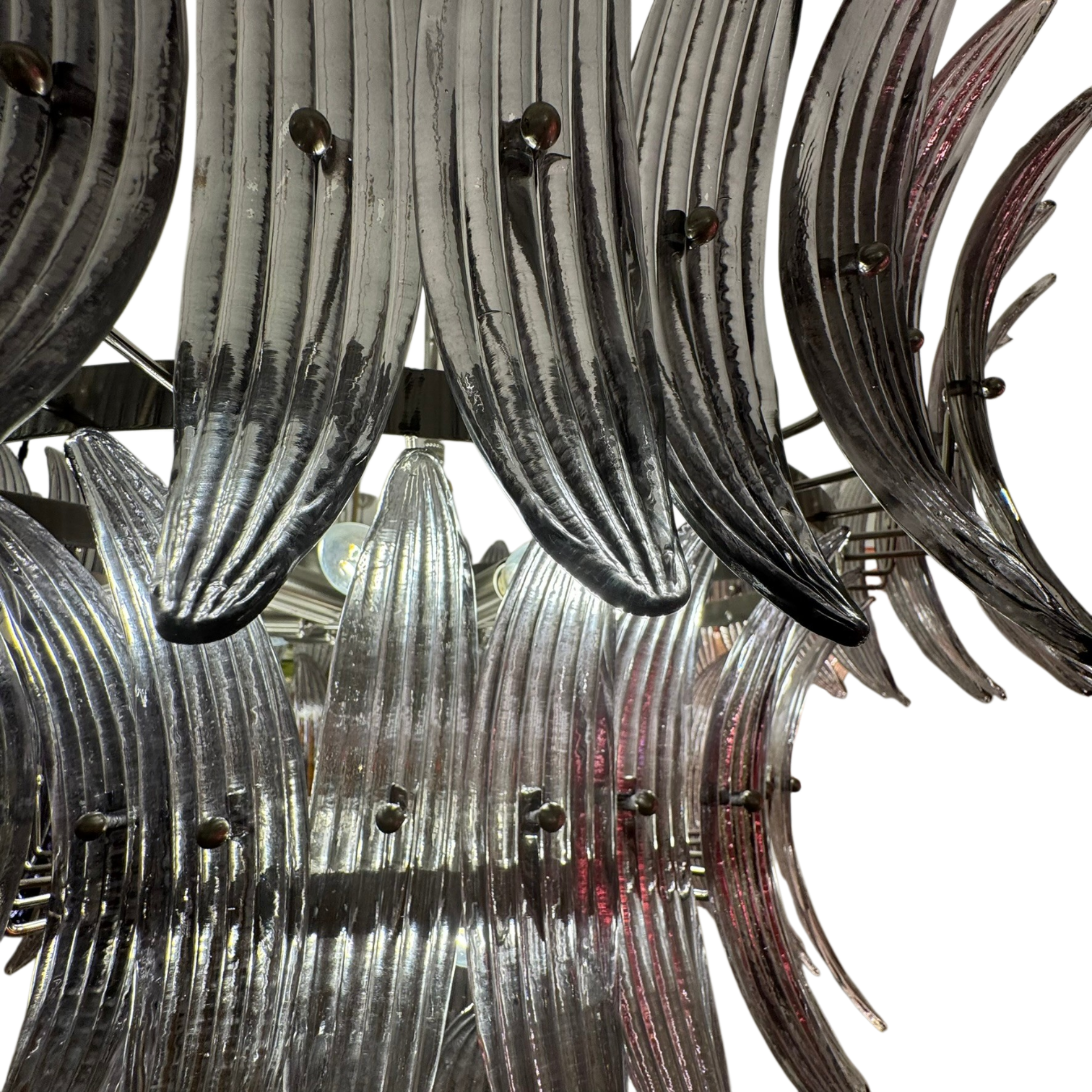 Marta Murano Palmette Chandelier 3 layer