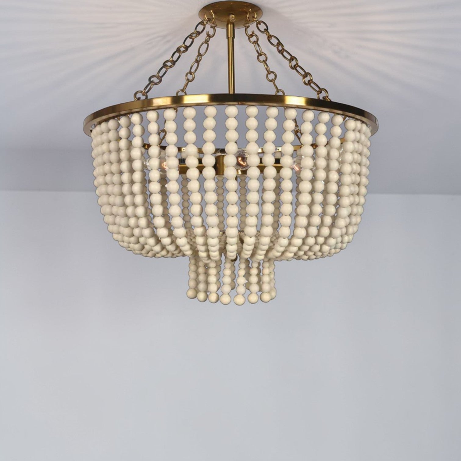Mayflower Ceiling Pendant Antique Gold ELZRD7828C4