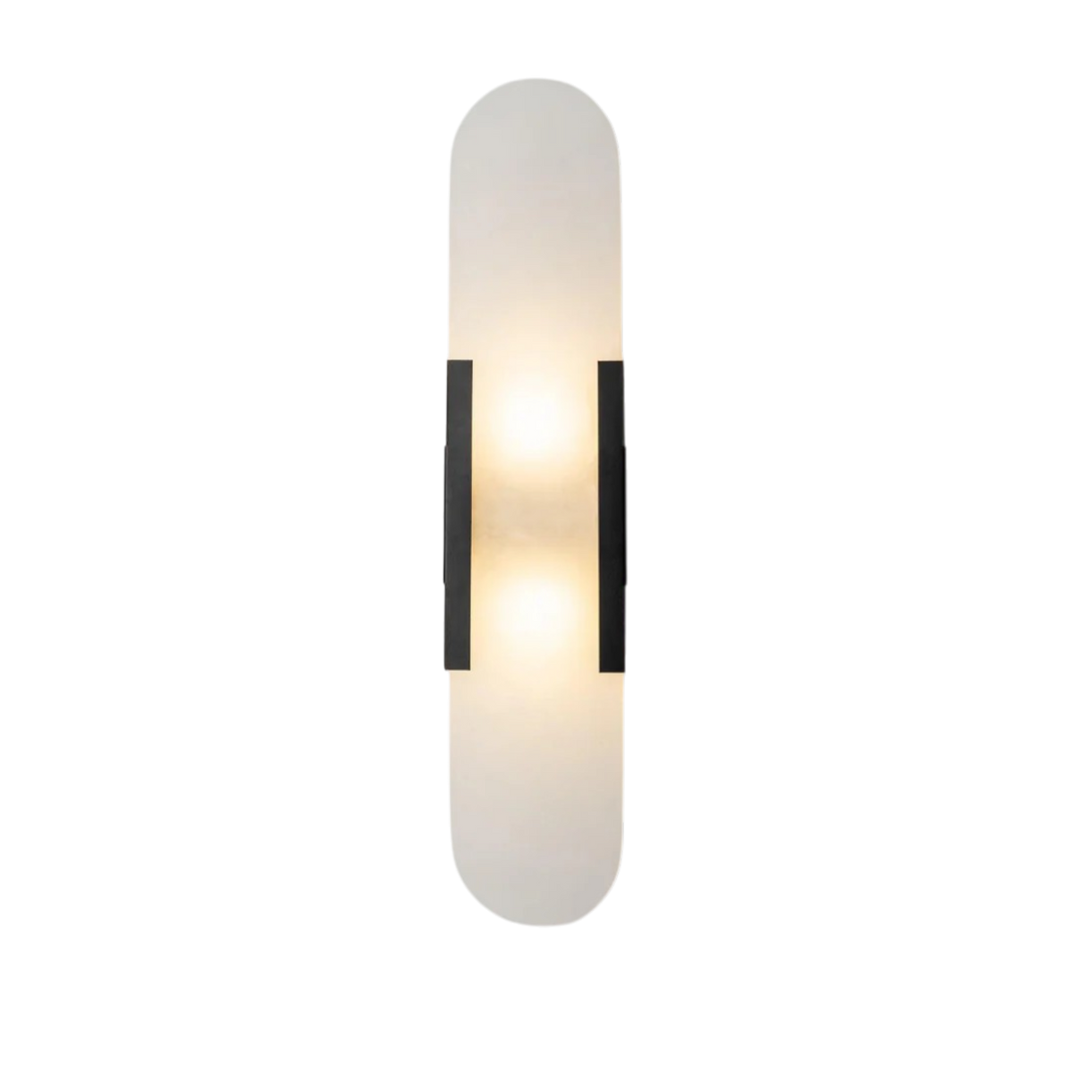 Tiza Elongated Alabaster Wall Lamp - Long