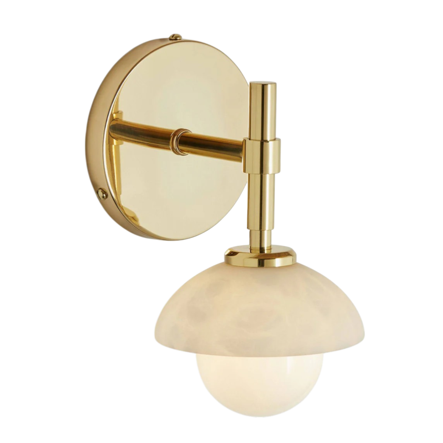 Rocalis Alabaster Double Wall Light