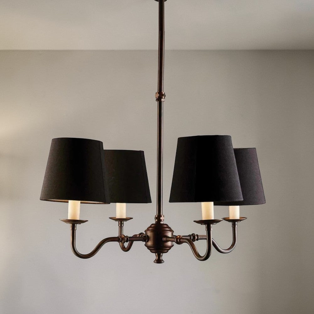 Milton Chandelier Antique Brass ELPIM51117AB