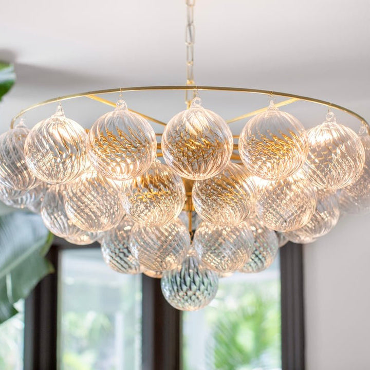 Leila Murano Chandelier - Medium