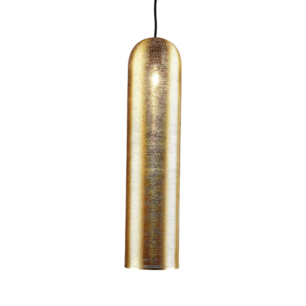 Moroccan Pipe Ceiling Pendant Brass (SKU ELPIP65BRA)