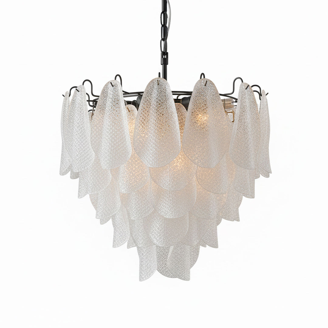 Eloisa Murano Glass Teardrop Chandelier