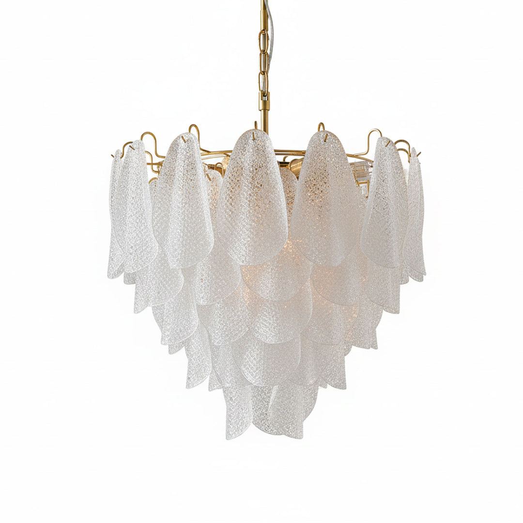 Eloisa Murano Glass Teardrop Chandelier