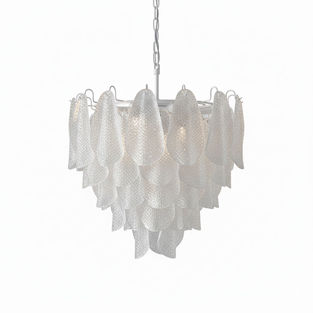 Eloisa Murano Glass Teardrop Chandelier