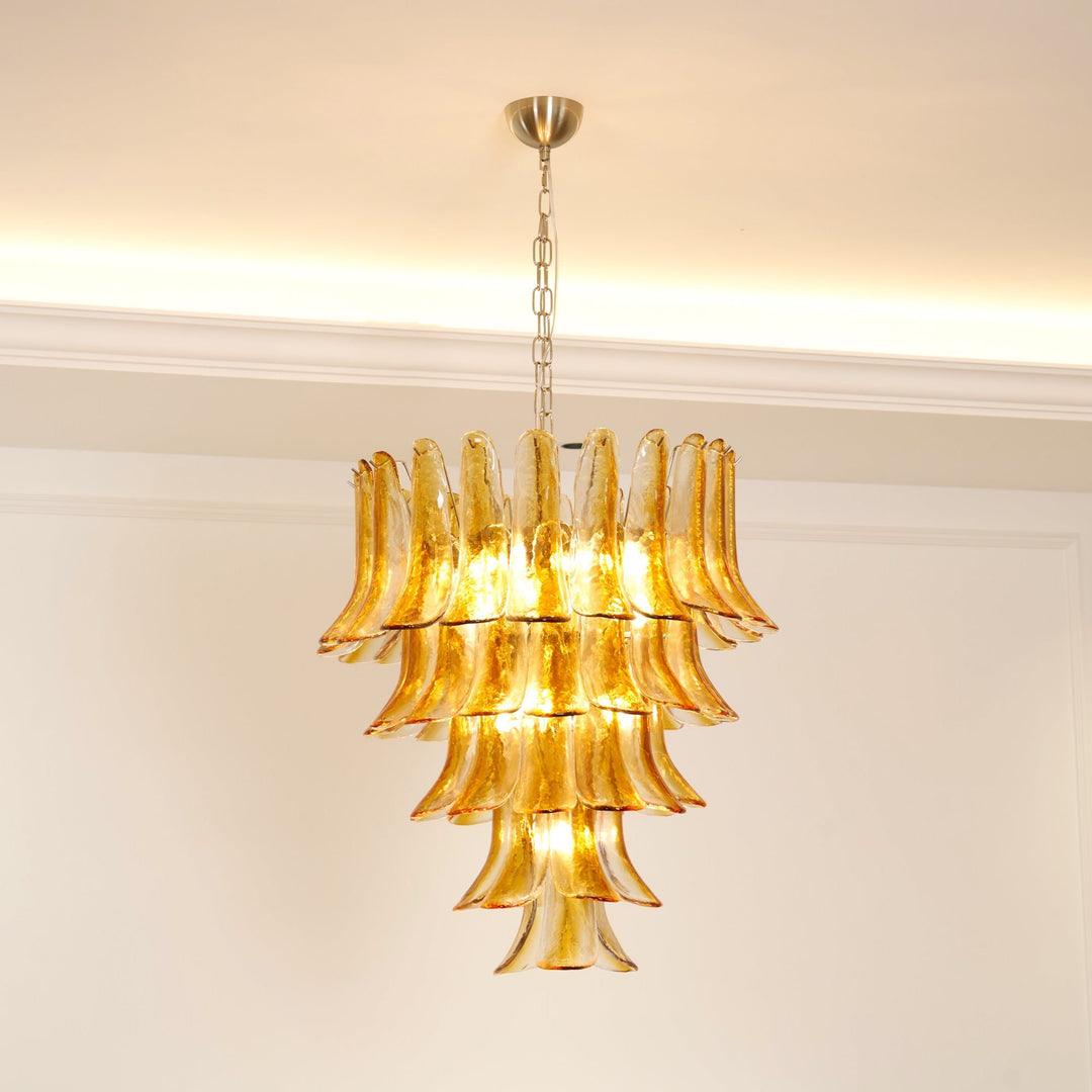 Annabella Murano Lily Chandelier - 5 Layer