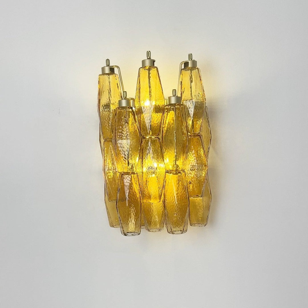 Zeta Murano Rhombus Wall Lamp