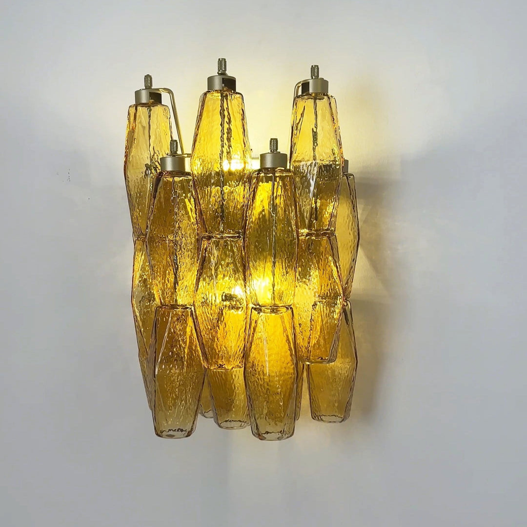 Zeta Murano Rhombus Wall Lamp