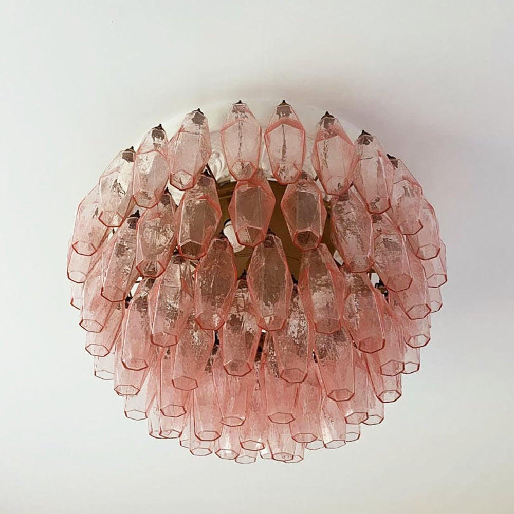 Amadea Rhombus Glass Ceiling Lamp
