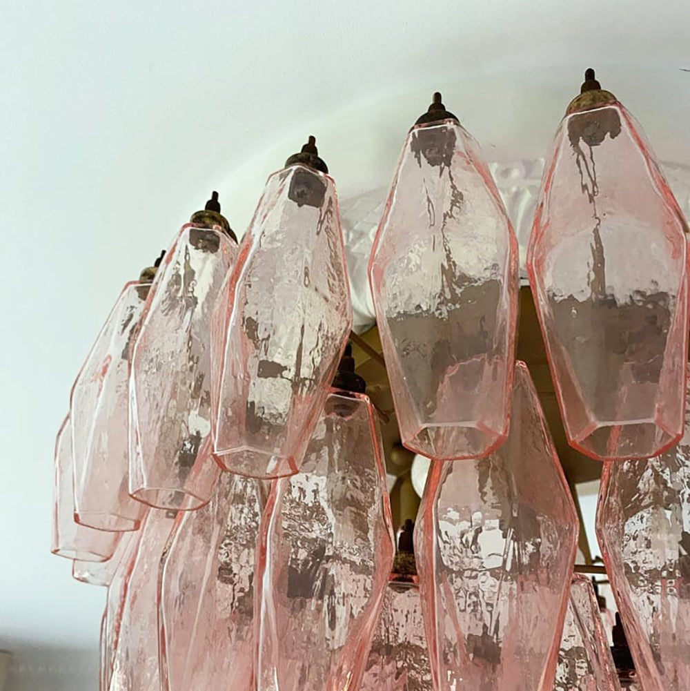 Amadea Rhombus Glass Ceiling Lamp