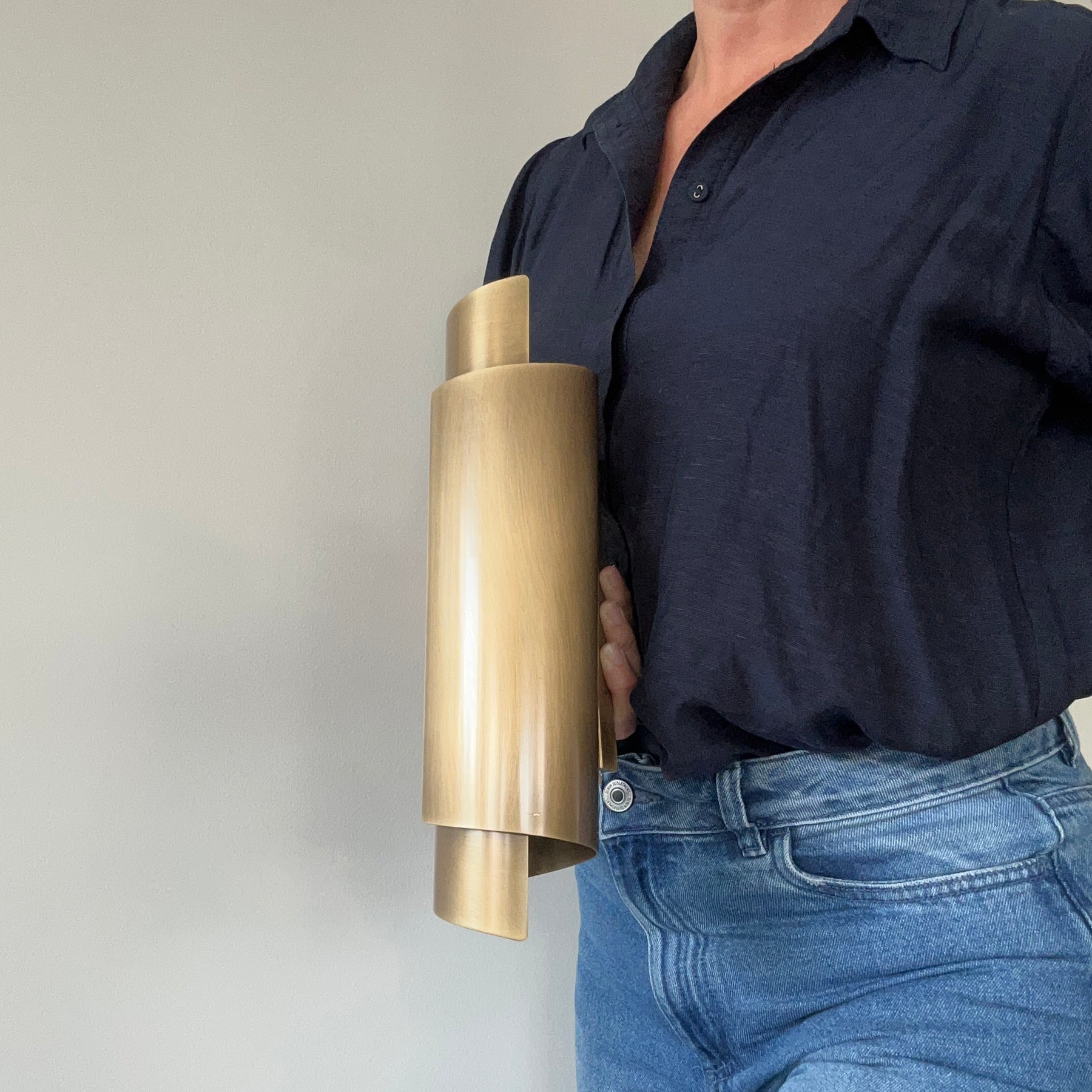 Nabiac Deco Brass Wall Lamp