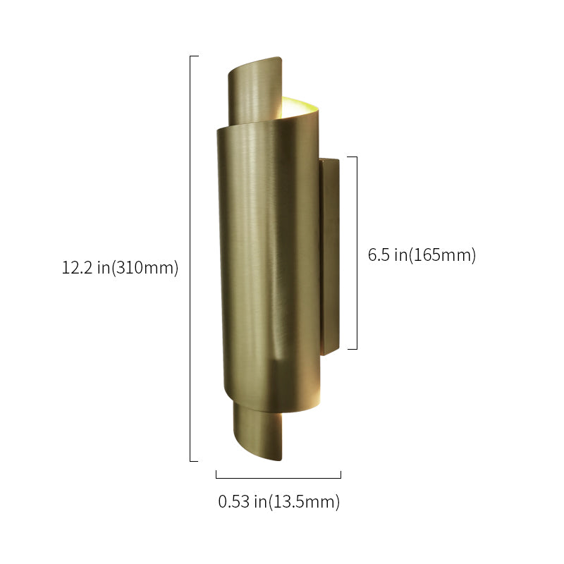 Nabiac Deco Brass Wall Lamp