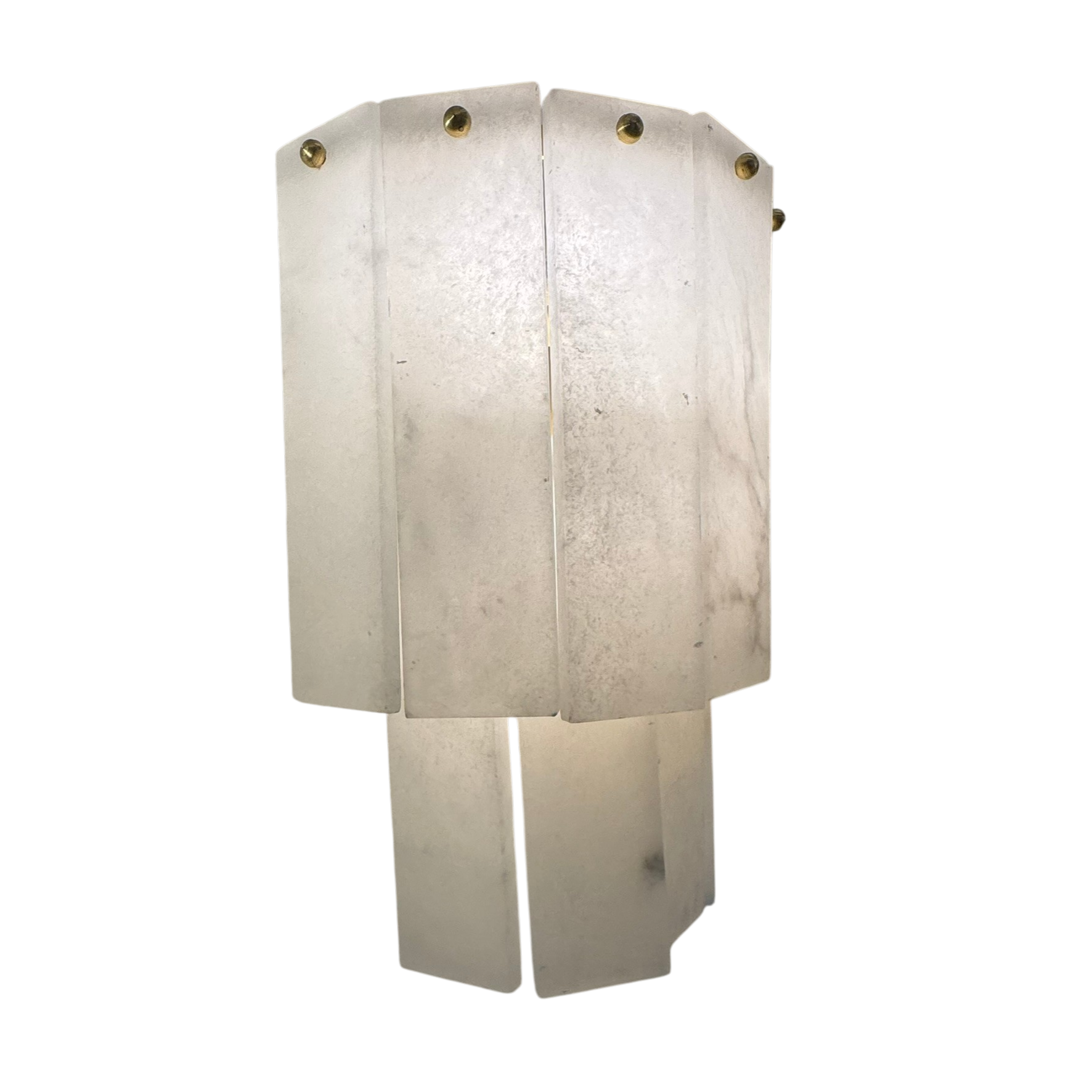 Nalira Alabaster Wall Sconce - 2 tier