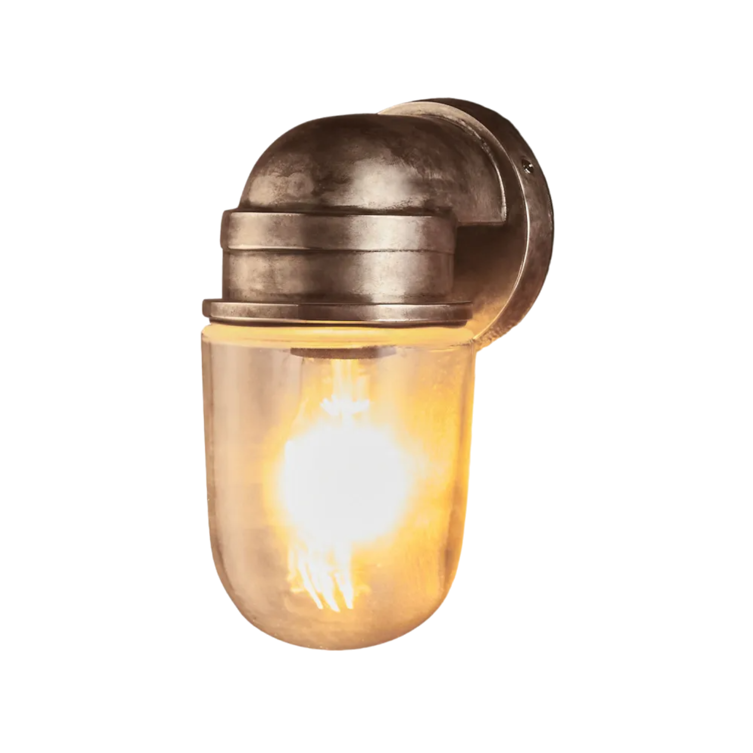 Nautical Outdoor Wall Light Brass