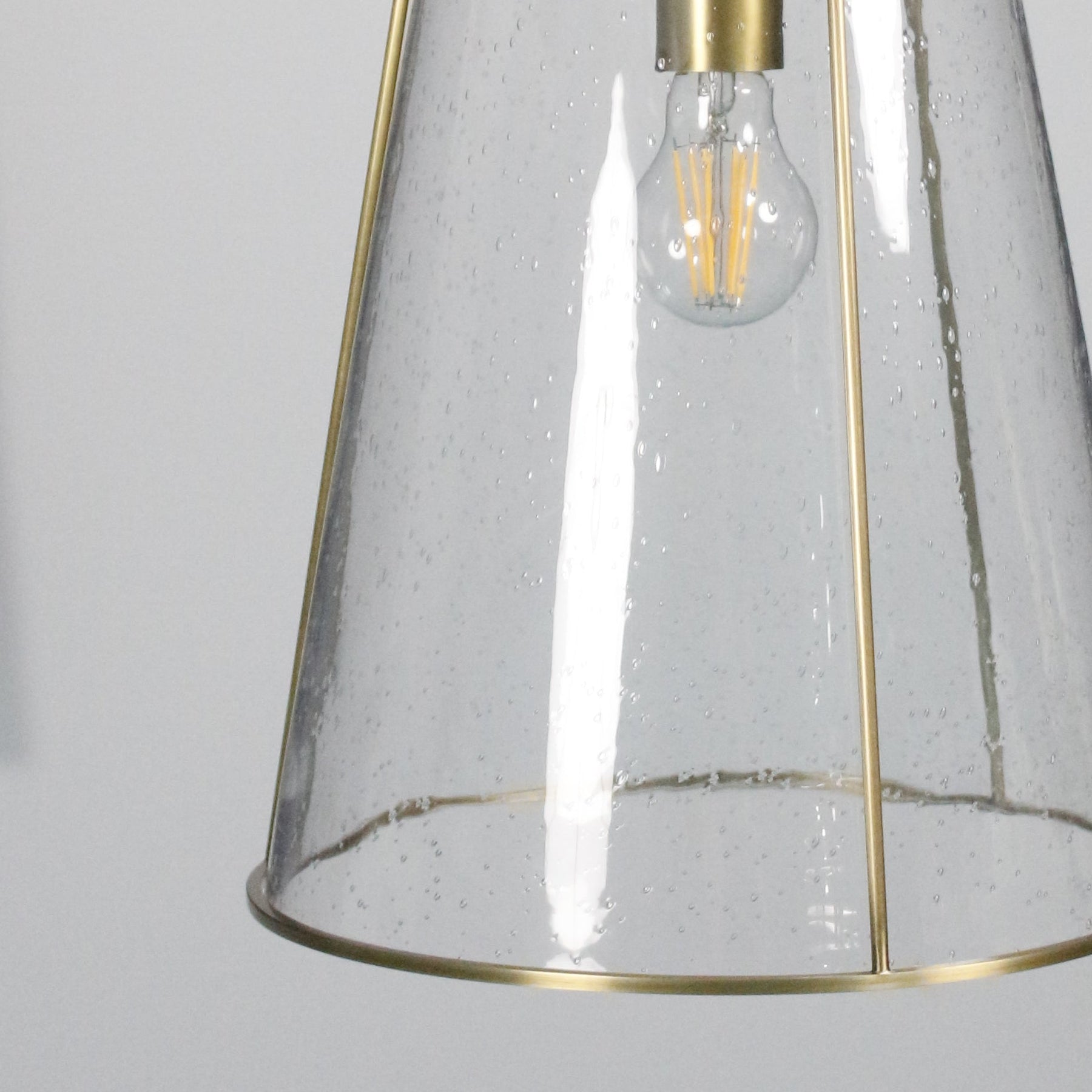 Nicol Antique Brass Pendant Lamp
