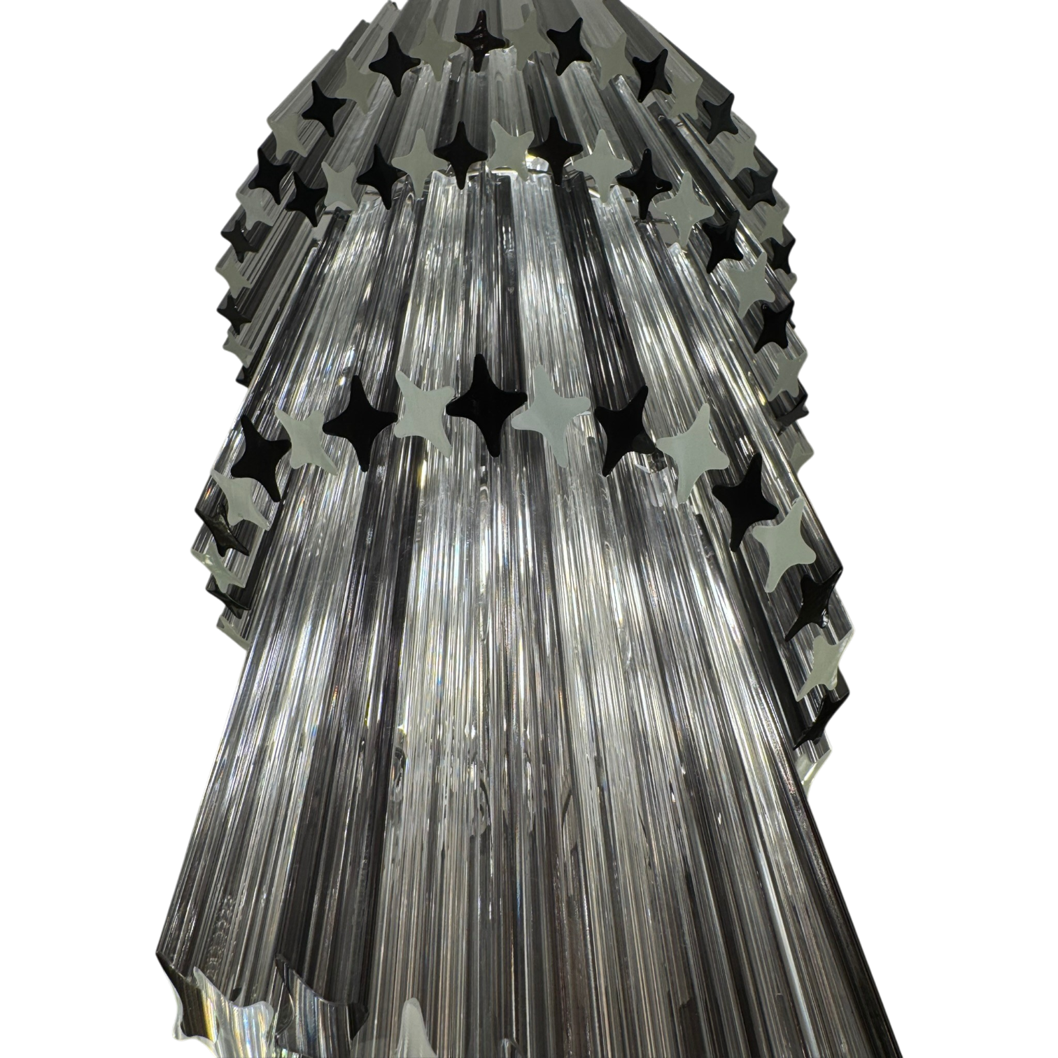 Nicola Murano Noir Spiral Chandelier - Extra Large