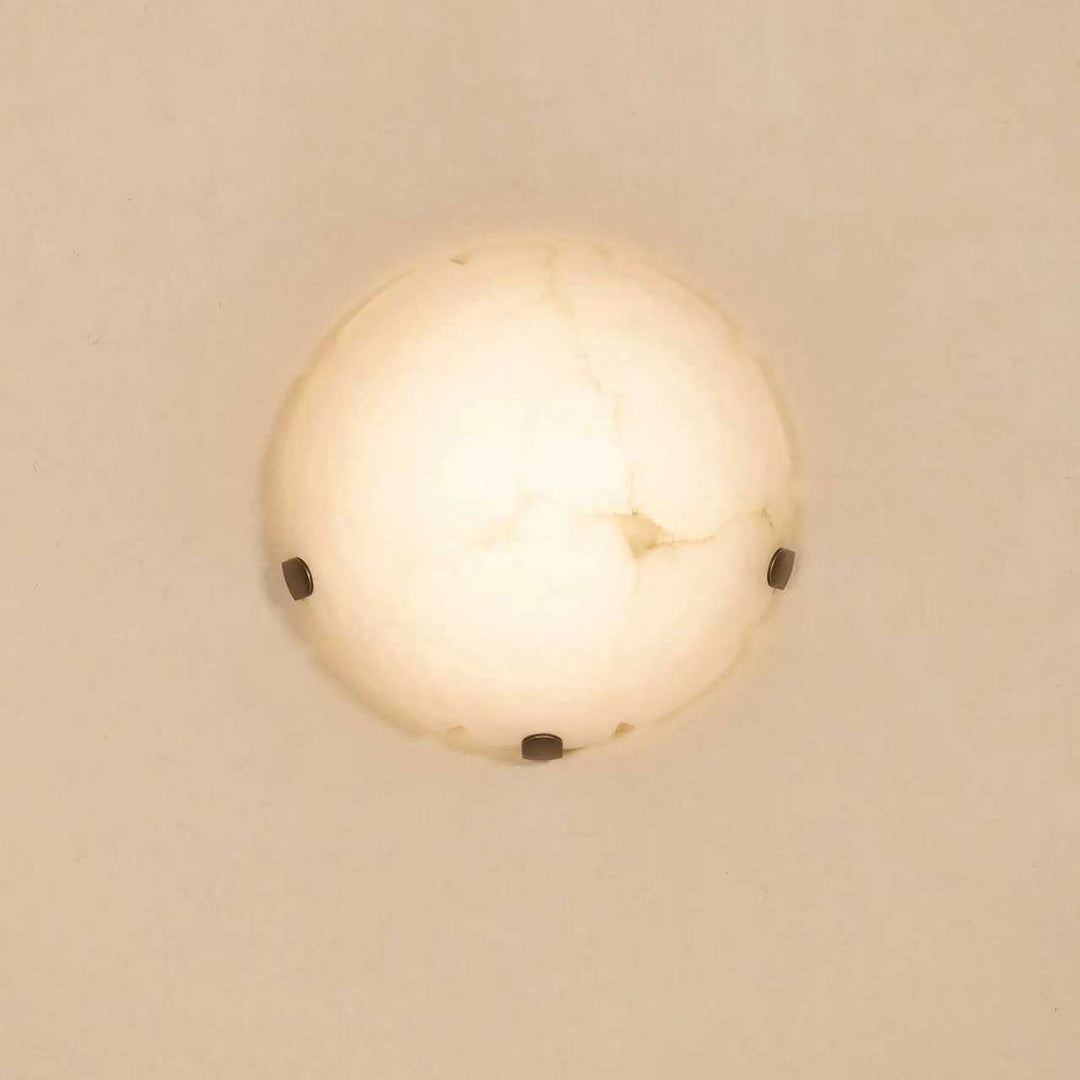 Sela Alabaster Wall Sconce - Medium