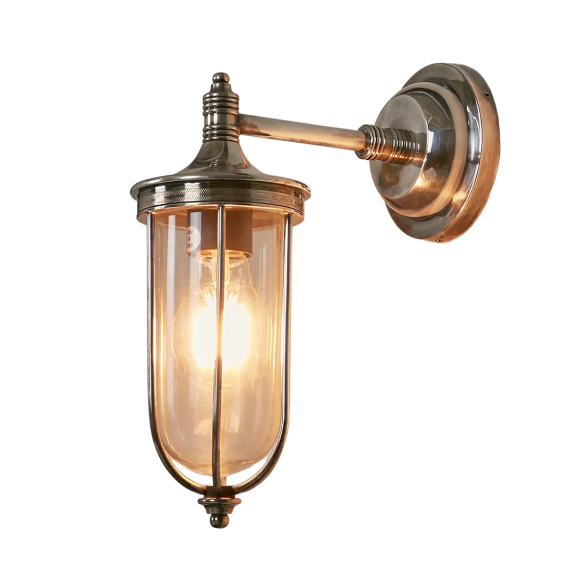Noosa Outdoor Wall Light Antique Silver