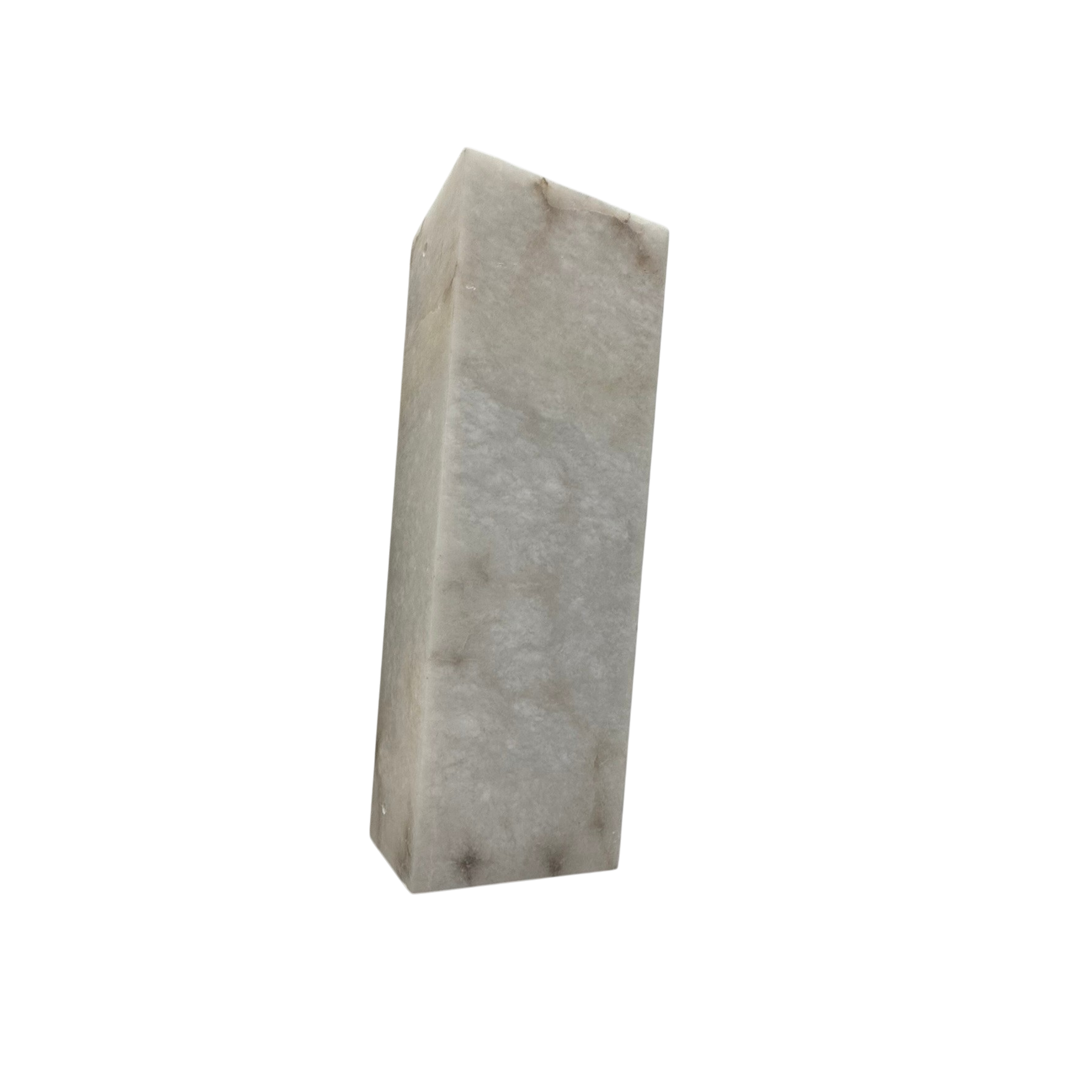 Nubia Rectangular Alabaster Wall Sconce