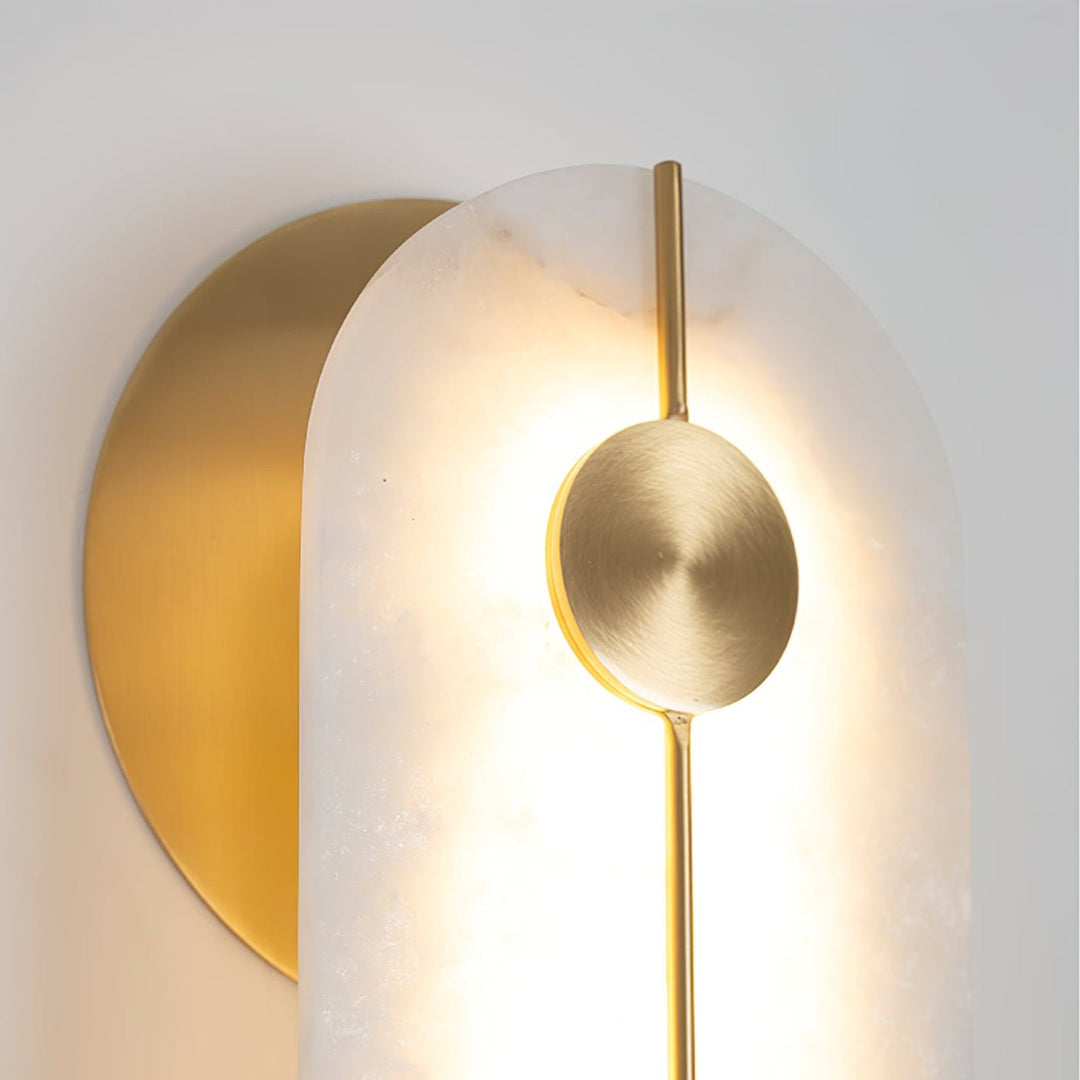 Orelia Alabaster Wall Light - Large